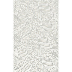 Плитка декор Kerama Marazzi Тессуто листья серая 400x250x8 мм - фото 2