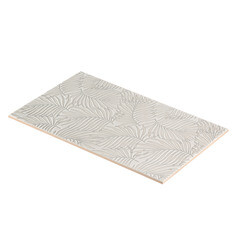 Плитка декор Kerama Marazzi Тессуто листья серая 400x250x8 мм - фото 6