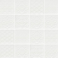 Плитка Kerama Marazzi Суррей облицовочная белая глянцевая 200х200х8,3 мм (22 шт.=0,88 кв.м) - фото 11