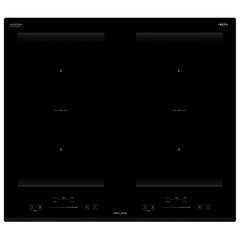 Варочная панель индукционная Krona Eterno 60 4 конфорки черная - фото 1