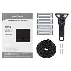 Варочная панель индукционная Krona Eterno 60 4 конфорки черная - фото 3