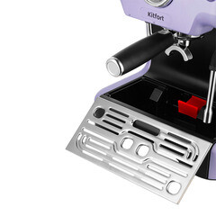 Кофеварка рожковая Kitfort КТ-7171 лавандовая - фото 3