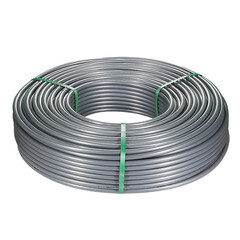 Изображение товара Труба для теплого пола PE-Xa Valtec 20х2,8 мм из сшитого полиэтилена с антидиффузионным слоем EVOH (100 м) серая (VA2028.3.C.100)