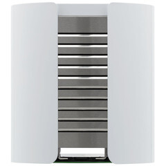 Кухонная вытяжка островная Krona Vanda Isola 350 White S 35 см белая - фото 17