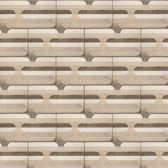 Плитка декор Axima Андорра бежевая 600x300x9 мм - фото 7