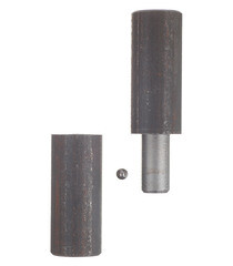 Петля гаражная универсальная разъемная 30х140 мм цинк - фото 2