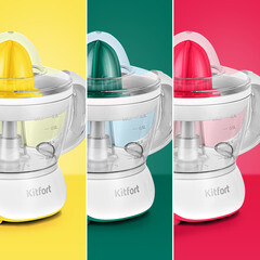 Соковыжималка для цитрусовых Kitfort КТ-1147-2 40 Вт 0,7 л - фото 5