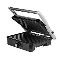 Электрогриль Kitfort КТ-3633 черный/серебро