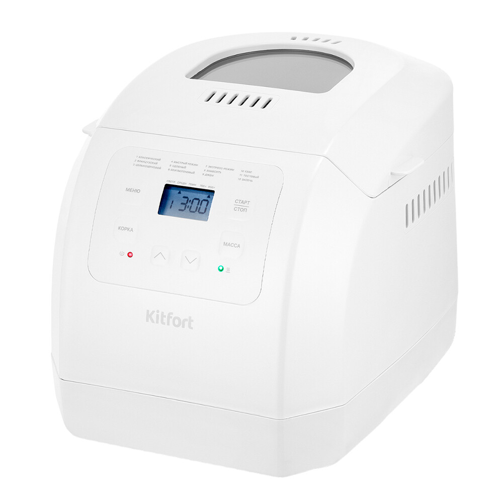 Хлебопечка Kitfort КТ-312 белая
