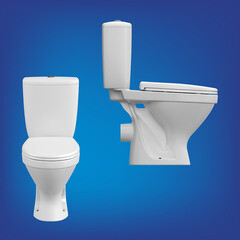 Унитаз-компакт Cersanit Trento с горизонтальным выпуском с сиденьем термопласт микролифт белый (S-KO-TR011-3/6-PL-w) - фото 6