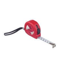 Рулетка с фиксатором 3 м x 16 мм - фото 1