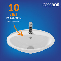 Раковина Cersanit Calla 54 см встраиваемая белая (S-UM-Cl/1-w) - фото 8