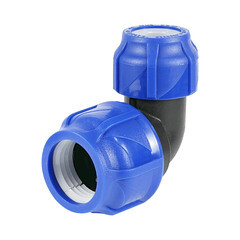 Угол ПНД Valfex компрессионный переходной 40х32 мм - фото 1