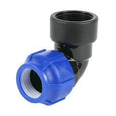 Угол ПНД Valfex компрессионный переходной 32х1 1/4 ВР(г) - фото 1