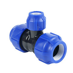 Тройник ПНД Valfex компрессионный переходной 32х20х32 мм - фото 2