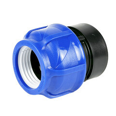 Муфта ПНД Valfex компрессионная переходная 50х2 ВР(г) - фото 1