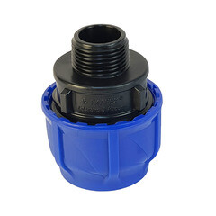 Муфта ПНД Valfex компрессионная переходная 40х1 НР(ш) - фото 2