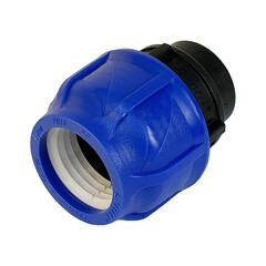 Муфта ПНД Valfex компрессионная переходная 40х1 ВР(г) - фото 1