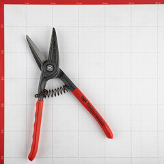 Ножницы по металлу NWS 250 мм прямые (060-12-250) - фото 4