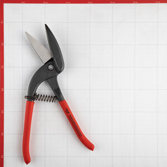 Ножницы по металлу NWS 300 мм прямые (070-12-300) - фото 3