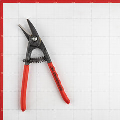 Ножницы по металлу NWS 250 мм правые фигурно-пробивные (061R-12-250) - фото 4