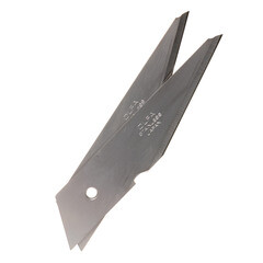 Лезвие для ножа Olfa 20 мм трапеция (2 шт.) - фото 3