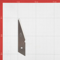 Лезвие для ножа Olfa 20 мм трапеция (2 шт.) - фото 4