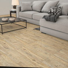 Керамогранит Керамин Рустик Ноттингем 3 светло-бежевый 600х300х9 мм (9 шт.=1,62 кв.м) - фото 16