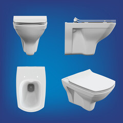 Унитаз подвесной Cersanit Carina XL безободковый с сиденьем дюропласт микролифт (S-MZ-CARINA-XL-COn-S-DL-w) - фото 9