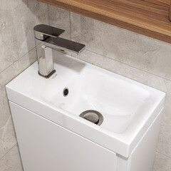 Раковина для тумбы Cersanit Moduo 40 см (S-UM-MOD40/1) - фото 11