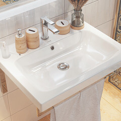 Раковина для тумбы Cersanit Moduo 60 см (S-UM-MOD60/1) - фото 6