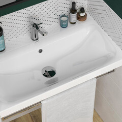 Раковина для тумбы Cersanit Moduo 80 см (S-UM-MOD80/1) - фото 3