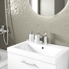 Раковина для тумбы Cersanit Como 50 см - фото 2