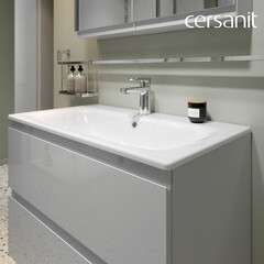 Раковина для тумбы Cersanit Moduo Slim 60 см (S-UM-MOD60SL/1) - фото 3