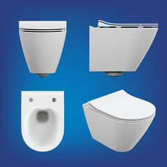 Комплект инсталляции Cersanit Vector LP с унитазом City Smart CO DPL EO и сиденьем дюропласт микролифт быстросъем (64917) - фото 12