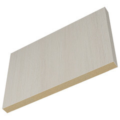 Доборная планка Vision 8/Smart 150х10х2100 мм ПВХ дуб белый (1 шт.) - фото 1