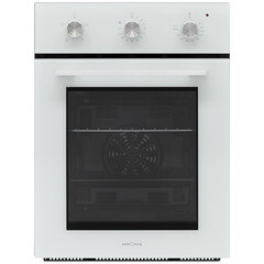 Духовой шкаф электрический встраиваемый Krona Linde 45 WH 447 мм белый - фото 9