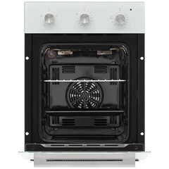 Духовой шкаф электрический встраиваемый Krona Linde 45 WH 447 мм белый - фото 6