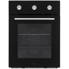 Духовой шкаф электрический встраиваемый Krona Linde 45 BL 447 мм черный - фото 3