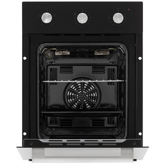 Духовой шкаф электрический встраиваемый Krona Linde 45 BL 447 мм черный - фото 5