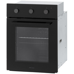 Духовой шкаф электрический встраиваемый Krona Lyra 45 BL/BL 447 мм черный - фото 2