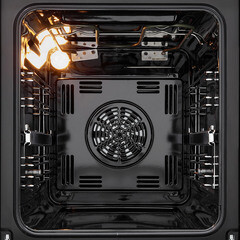 Духовой шкаф электрический встраиваемый Krona Lyra 45 BL/BL 447 мм черный - фото 14