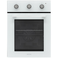 Духовой шкаф электрический встраиваемый Krona Lyra 45 WH 447 мм белый - фото 1