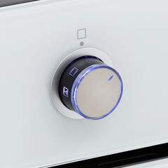 Духовой шкаф электрический встраиваемый Krona Lyra 45 WH 447 мм белый - фото 2