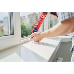 Герметик силикон-акриловый универсальный Kesto Acryl Pro белый 310 мл - фото 2