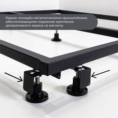 Каркас для поддона Ulitka Volna/Flow металл 100х100х9,5 см квадрат (74104289) - фото 6