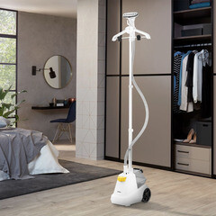 Отпариватель вертикальный Kitfort КТ-9155 2200 Вт 3 л белый - фото 3