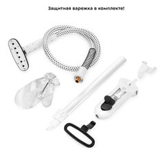 Отпариватель вертикальный Kitfort КТ-9155 2200 Вт 3 л белый - фото 2