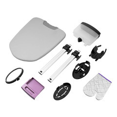 Отпариватель вертикальный Kitfort КТ-937 1920-2280 Вт 2 л черный - фото 3