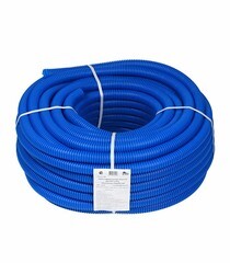 Труба гофрированная 32 мм СТС для металлопластиковых труб d20 мм синяя (50 м) - фото 3